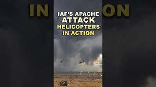 Vayu-Shakti 2024: IAF’s Apache attack helicopters in action