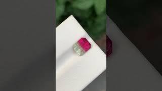 2.45 Carats Natural Loose Bi Color Tourmaline