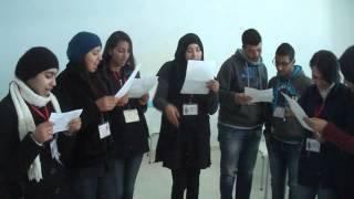 My students singing the irregular verbs song By Fluency MC (Jason R. Levine)