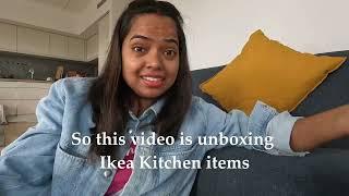 Moving Series | Unboxing Ikea Kitchen Items | New Apartment | #kritiprajapati