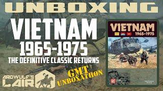 Unboxing Vietnam 1965-1975 (GMT Games 2022)