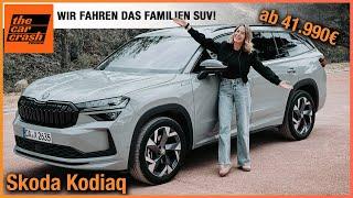 Skoda Kodiaq im Test (2024) Wir fahren das NEUE Familien SUV! Fahrbericht | Review | Sportline | RS