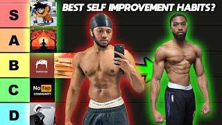 ULTIMATE Self-Improvement HABITS Ranking  (BEST to WORST)