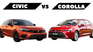 Honda Civic vs. Toyota Corolla - Care Este Mai Buna?