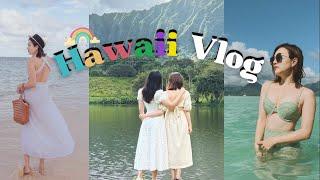 SUB) HAWAII VLOG | The MUST-GO/EAT in Oahu | botanical garden | snorkeling | sunset「Janeslookbook」