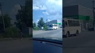 [Почему барабинский автобус работает на 172 маршруте?] ПАЗ-32054 маршрутом №172 Барабинск-Куйбышев