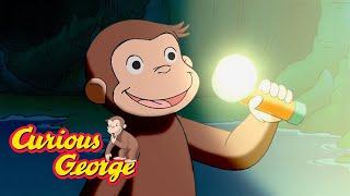 George Explores a Cave  Curious George  Kids Cartoon  Kids Movies