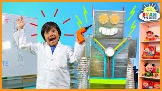 Let's Build A Robot Kids Song | Body Parts Exercise and Dance for Children | Ryan ToysReview