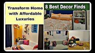 Top 8 Affordable Tricks And Tips For A Luxurious Looking Home/Amazon Meesho Best Finds