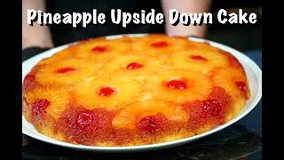 BEST EVER PINEAPPLE UPSIDE DOWN CAKE | Quick and Easy Recipe