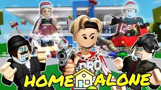 HOME ALONE - ROBLOX Brookhaven RP (Jenna Christmas Episode )