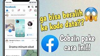 cara mengatasi Facebook tidak bisa beralih ke mode data