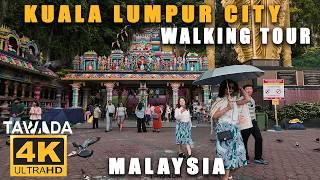 Kuala Lumpur city - Batu caves walking tour - MALAYSIA 4K UHD