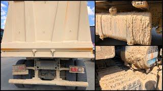 WASHİNG FORD TEST TRUCK ! MUST SEE! How to wash DRIED MUD  #satisfying #deep # clean ASMR