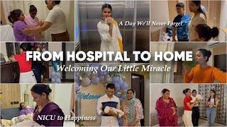 From Hospital to Home: Welcoming Our Little Miracle | VLOG | Mishti Pandey