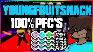 YoungFruitSnack 100%PFC Highlights | FunkyFriday & Friday Night Bloxxin'