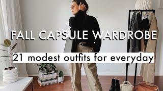 21 Transitional Summer/Fall Outfits |  Capsule Wardrobe For Work & Everyday feat. SSENSE Sale Haul