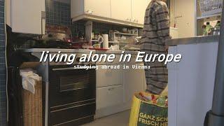 College vlog Living alone in Europe  My messy old house, Nobel Prize in Physiscs, Christmas market