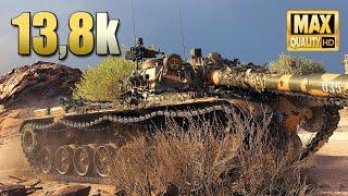 BZ-74-1: Intense fight with huge 13.8k damage [MERCY] - World of Tanks