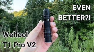 Is this the BEST EDC Flashlight of 2024?! - Overview of the Weltool T1 Pro V2