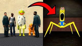 CURSED MINION NPC CHASES IN MAZE! - Garry's mod Sandbox