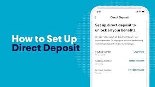 How to Set Up Direct Deposit in a Few Easy Steps