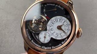 F.P.Journe Tourbillon Souverain Vertical Boutique Edition F.P. Journe Watch Review