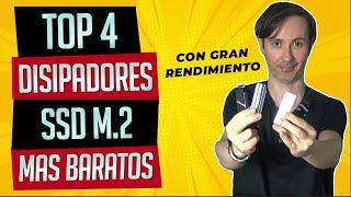 TOP 4 DISIPADORES SSD M.2 MÁS BARATOS CON MEJOR RENDIMIENTO PARA PC Y PS5