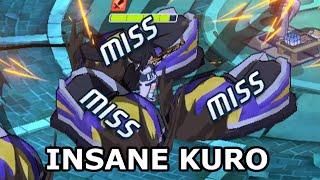 Take no damage using Safespots against Insane Kuro [Blue Archive]