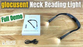 Glocusent Neck Reading Light | Full Demonstration