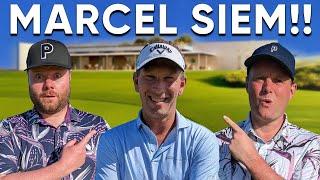 One Of The BEST GUESTS EVER !!! | 9 Hole Scramble With Marcel Siem (Legend!)