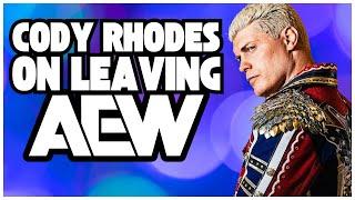 Cody Rhodes CALLS OUT The Young Bucks & WWE Injury Update