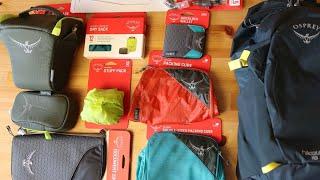 THE LIGHTEST BACKPACK 2018 (OSPREY STUFF PACK) AND BACKPACKING ACCESSORIES