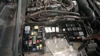 Jaguar XF starter relay