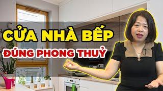 Thiết kế cửa nhà bếp như thế nào mới đúng theo quy tắc phong thủy?