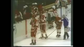 1977 - WC - Canada's Wilf Paiement's Major Penalty against USSR / Game 1