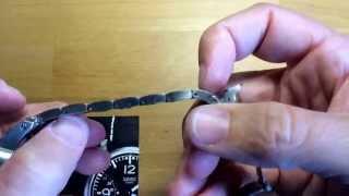 How To easily resize, Adjust a robust metal band (Gavox Squadron)