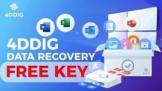[2024] How to Use 4DDiG Windows Data Recovery's Free Key | Free Data Recovery Software for PC