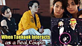 When Taekook Interacts as a Real Couple