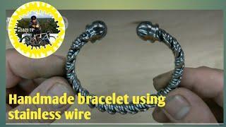 Making a stainless steel bracelet