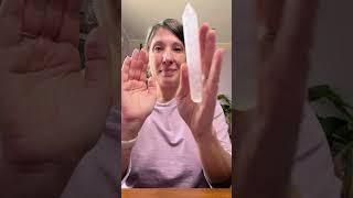 Clear energy from your aura  Reiki energy healing with selenite