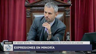 EXPRESIONES EN MINORÍA: 28 de noviembre de 2024 - FICHA LIMPIA | Diputados Argentina | COMPLETA