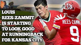 Louis Rees Zammit Getting Good Looks In KC Chiefs Pre Training Camp