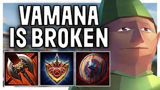 SS+ TIER SOLO LANE GOD - Vamana Solo Ranked Conquest