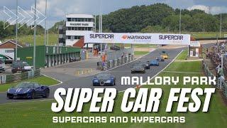 Mallory Park Supercar Fest July 2024: Bugatti Veyron, Koenigsegg, Ferrari Enzo, Mclaren P1