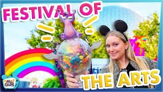 EPCOT Festival of the Arts: Review of EVERY Booth, Figment Popcorn Bucket & MORE