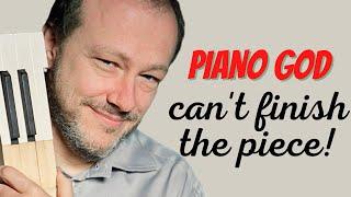 Pianist kann das Stück nicht beenden | Dudley Moore Beethoven Klavier PARODIE | Marc-André Hameln