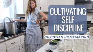 Homemakers, Be Disciplined I Traditional Homemaker Day in the Life