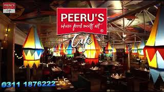 Savor, Relax, and Enjoy! Peeru's Cafe CSD Cantt Lahore | Culinary Delights and Entertainment Bliss!