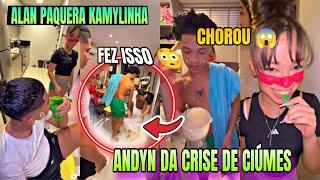 ALAN PAQUERA KAMYLINHA E ANDYN JOGA A VITAMINA NO CHÃO E CHORA NO QUARTO+ O JOGO VIROU PRA ELA